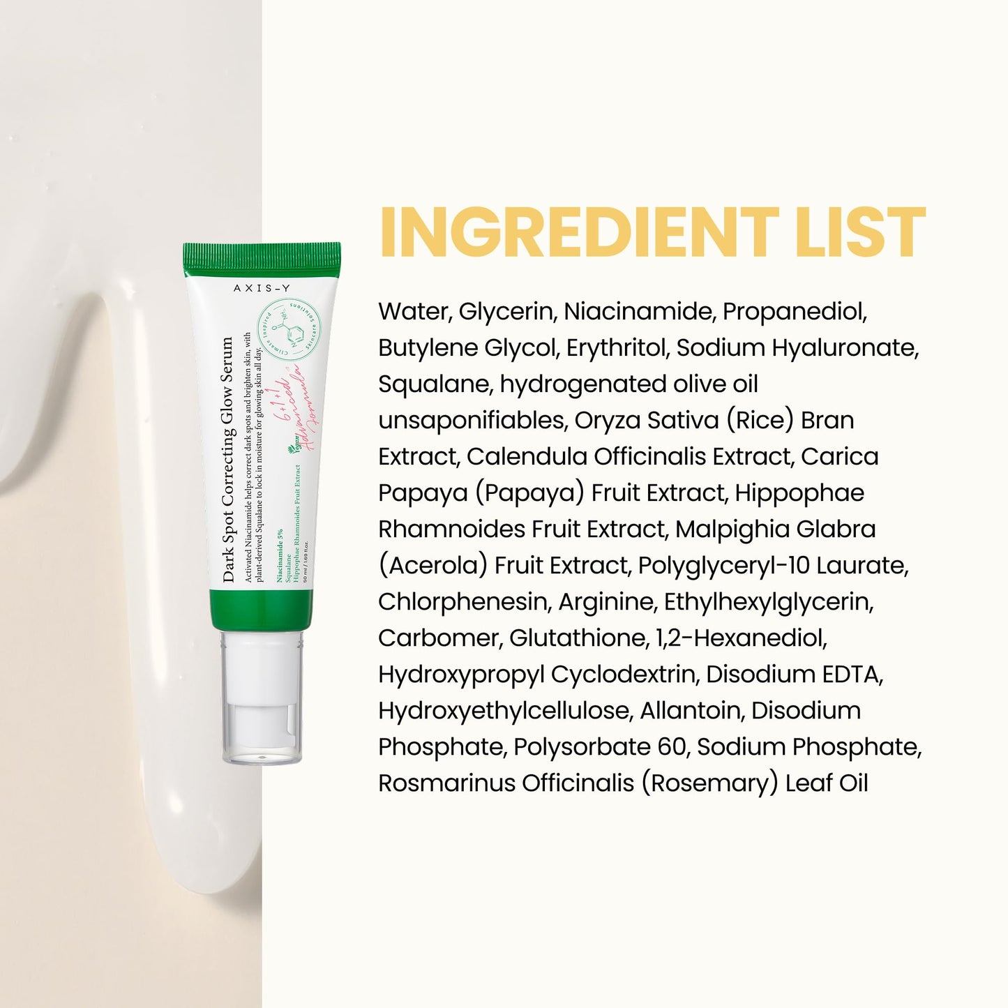 AXIS-Y Dark Spot Correcting Glow Serum - 5% Niacinamide Dark Spot Remover