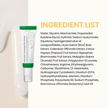AXIS-Y Dark Spot Correcting Glow Serum - 5% Niacinamide Dark Spot Remover