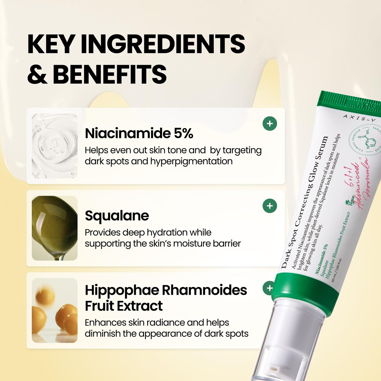AXIS-Y Dark Spot Correcting Glow Serum - 5% Niacinamide Dark Spot Remover