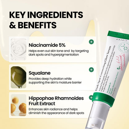 AXIS-Y Dark Spot Correcting Glow Serum - 5% Niacinamide Dark Spot Remover
